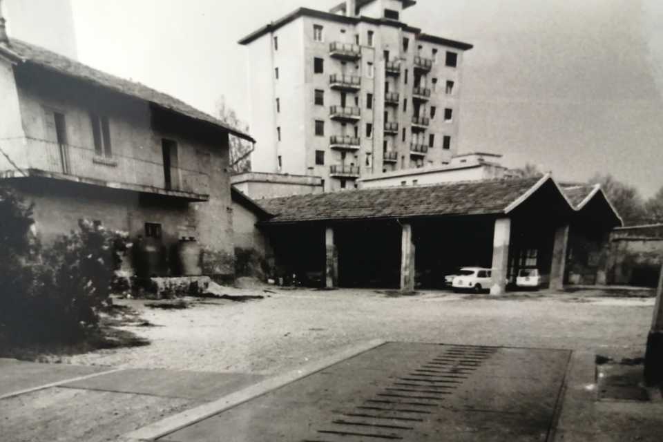 Foto d'epoca anni '40 sede Savaré